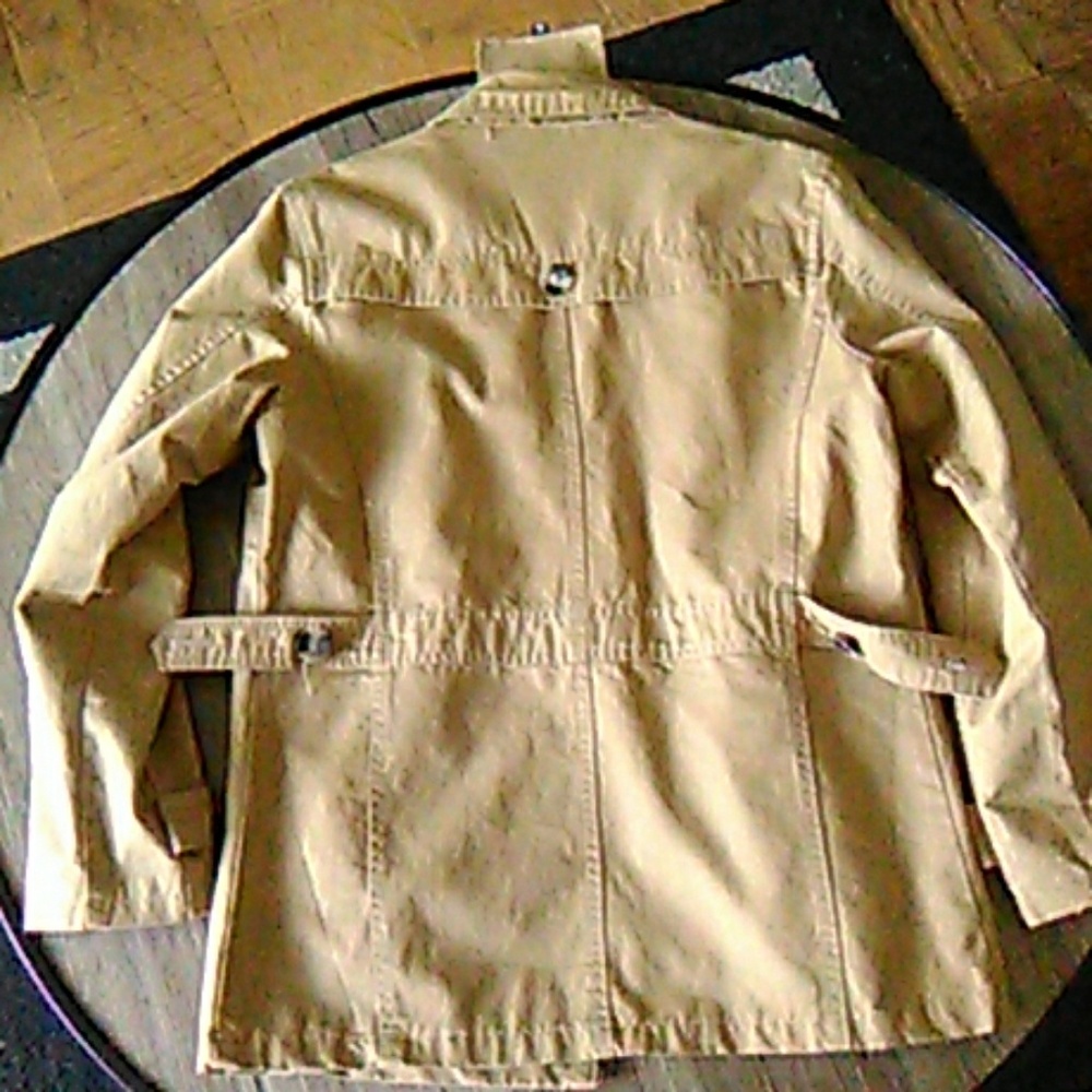 Tan Express Half Trench Jacket - Picture 5 of 5